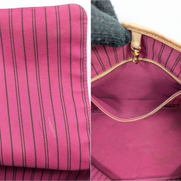 ✨️💎Authentic Louis Vuitton fuchsia Neverfull GM Monogram Bag - Picture 15 of 16
